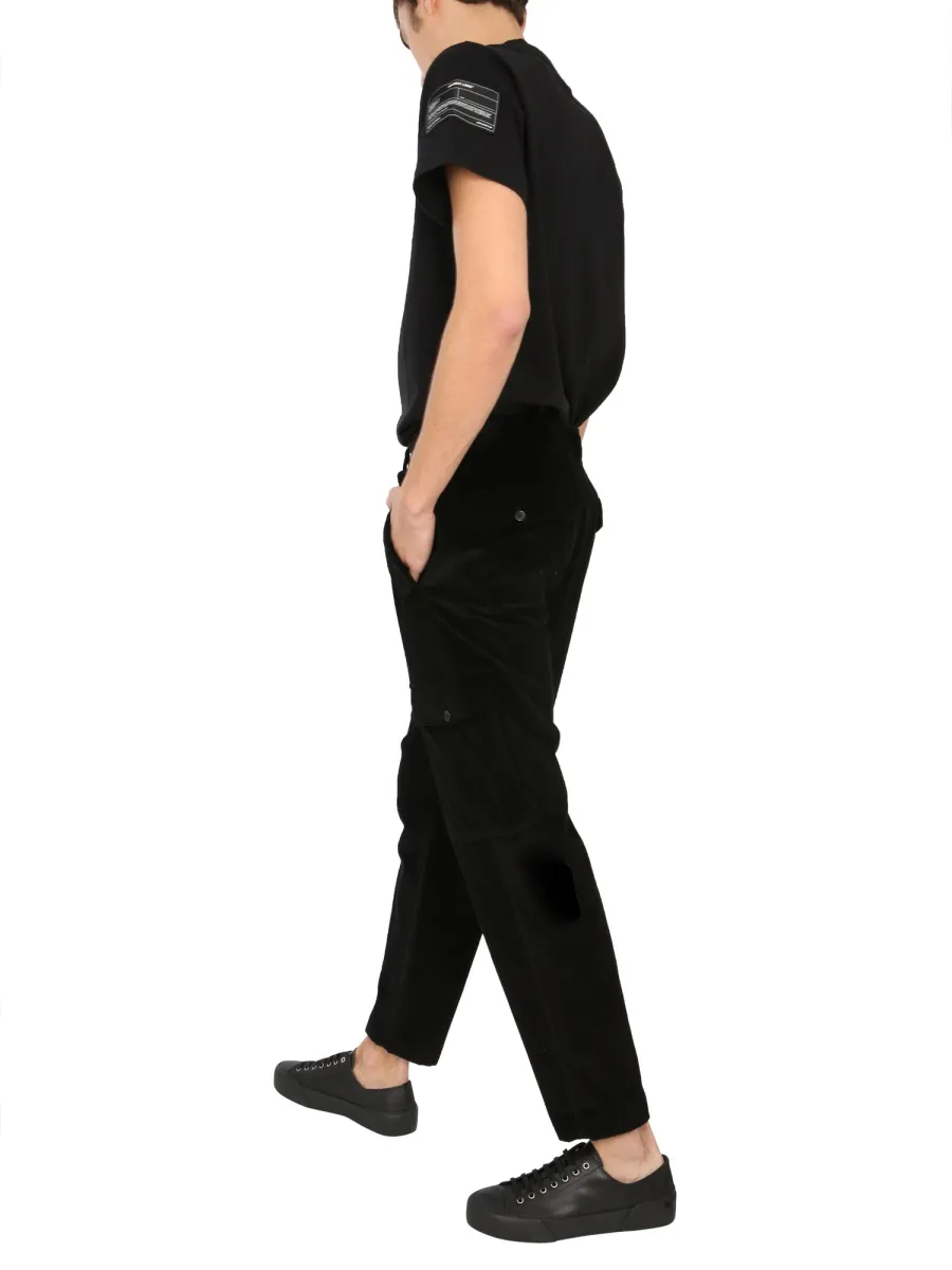 Logo Patch Cotton T-Shirt