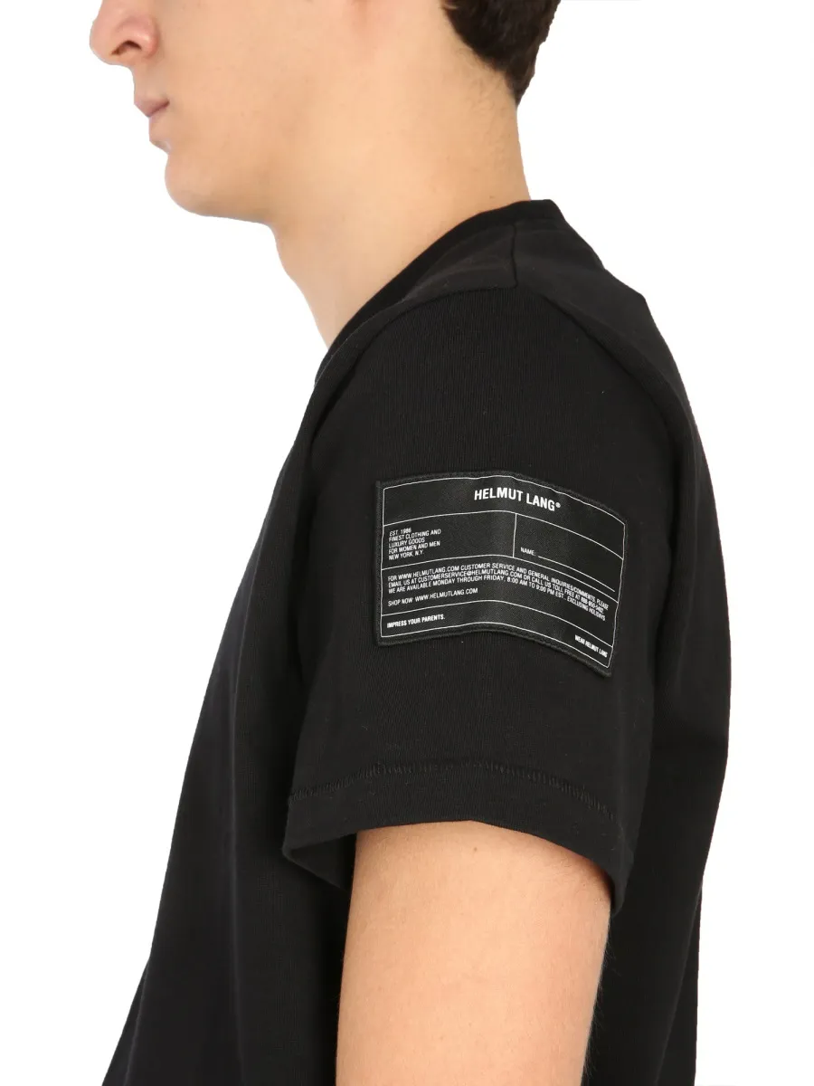 Logo Patch Cotton T-Shirt