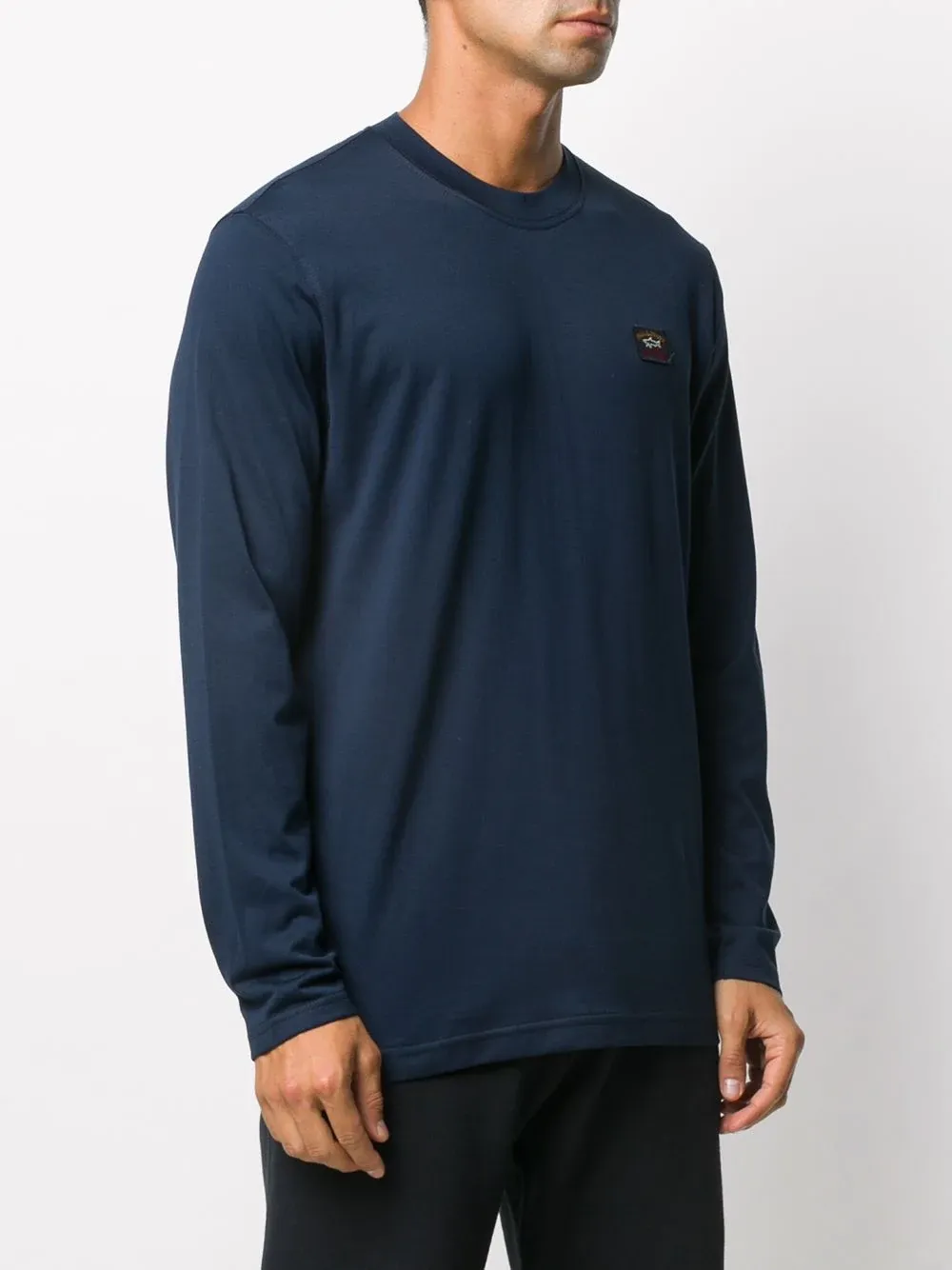 Logo Patch Long-Sleeve Top