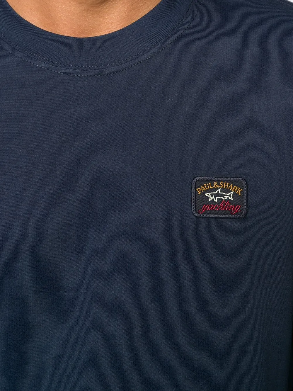 Logo Patch Long-Sleeve Top