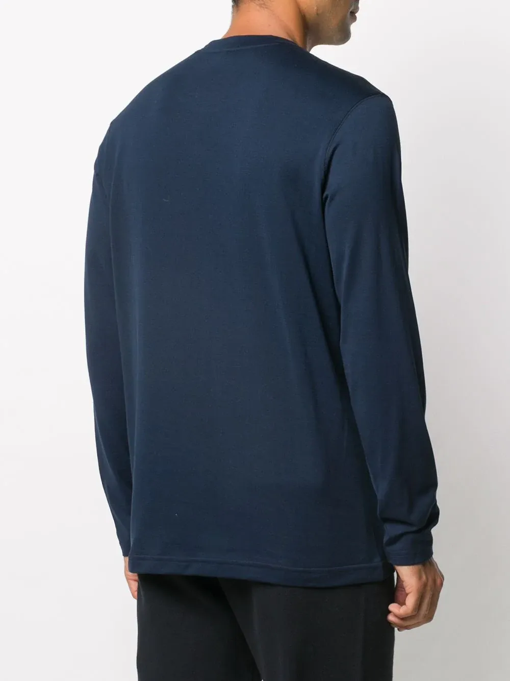 Logo Patch Long-Sleeve Top