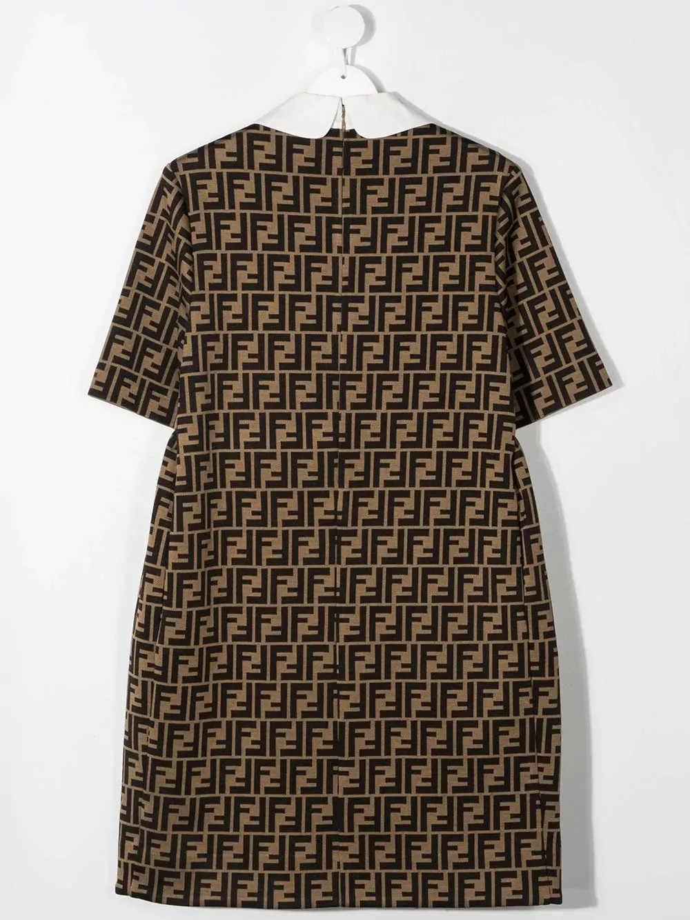 Fendi Kids Ff Motif Short-Sleeved Dress