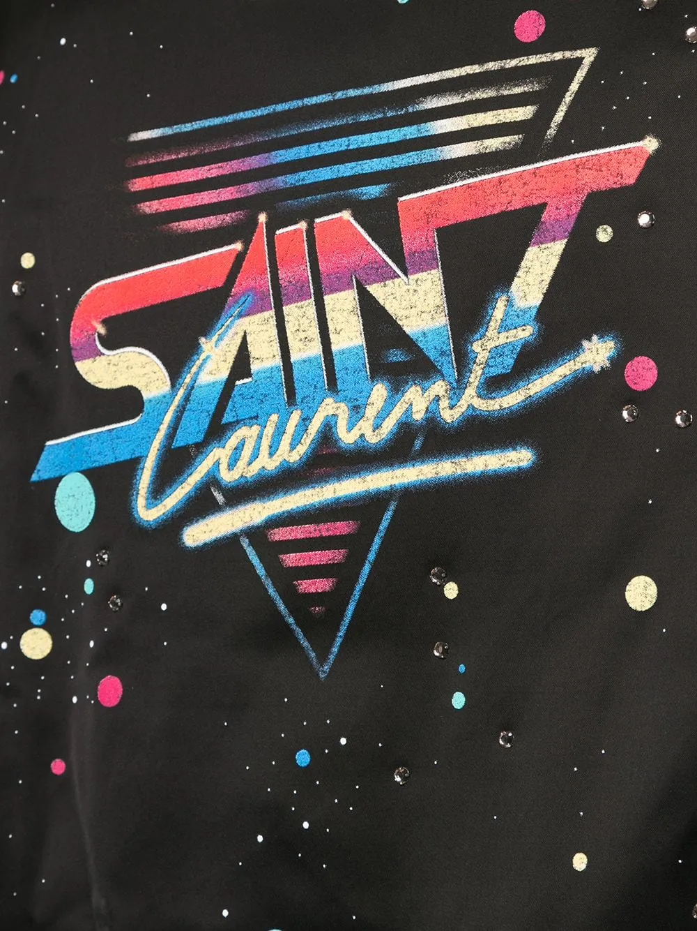 Logo Print Varsity Jacket