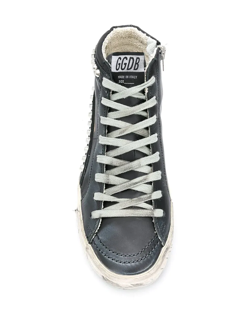 Golden Goose Deluxe Brand Distressed High-Top Sneakers