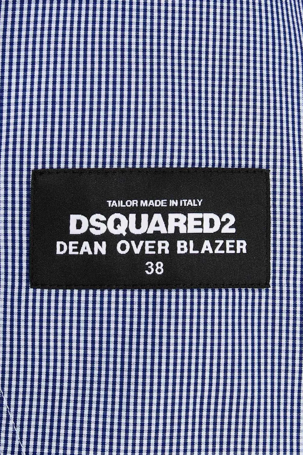 Dsquared2 Micro Check Dean Blazer