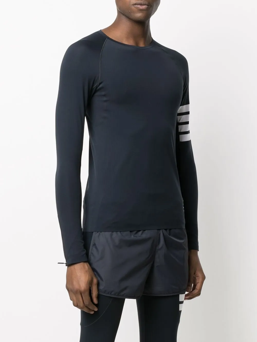 Thom Browne Signature 4 Stripe Performance Top