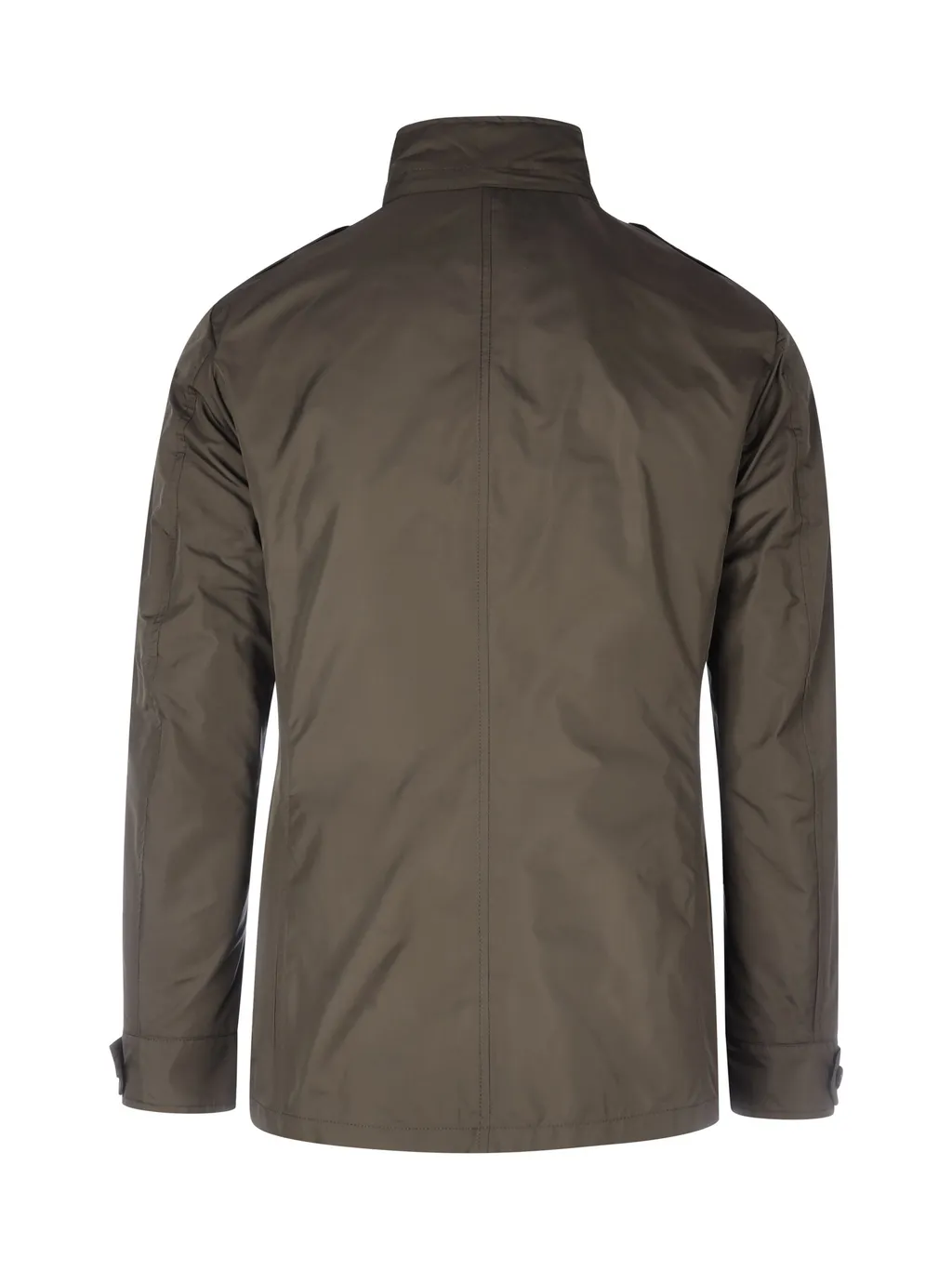 Hooded Buttoned Down Jacket