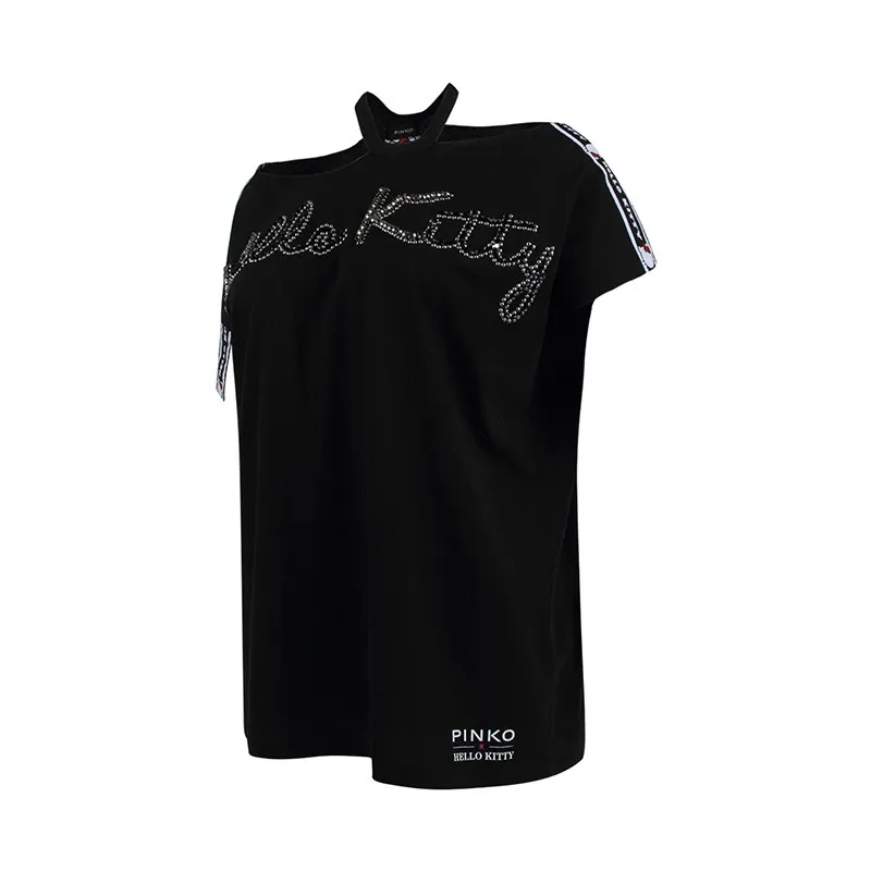 Pinko X Hello Kitty Shoulder-Length T-Shirt