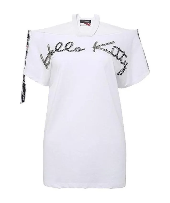Pinko X Hello Kitty Shoulder-Length T-Shirt