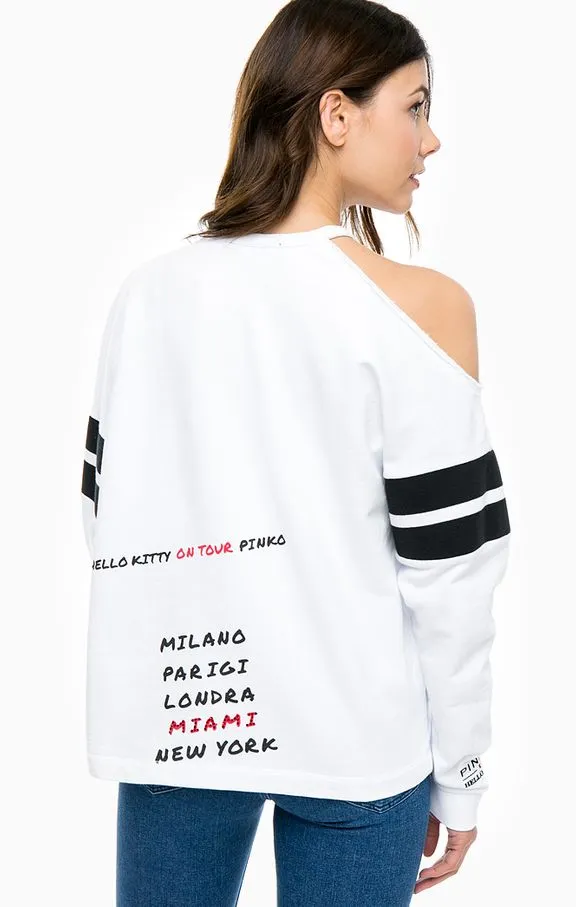 Pinko X Hello Kitty Long-Sleeved T-Shirt