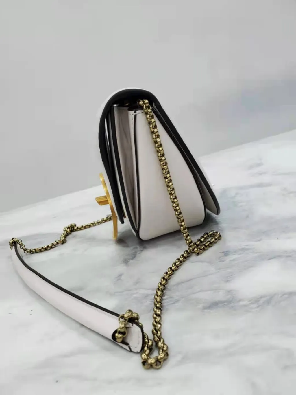 Small Monile Logo Shoulder Bag