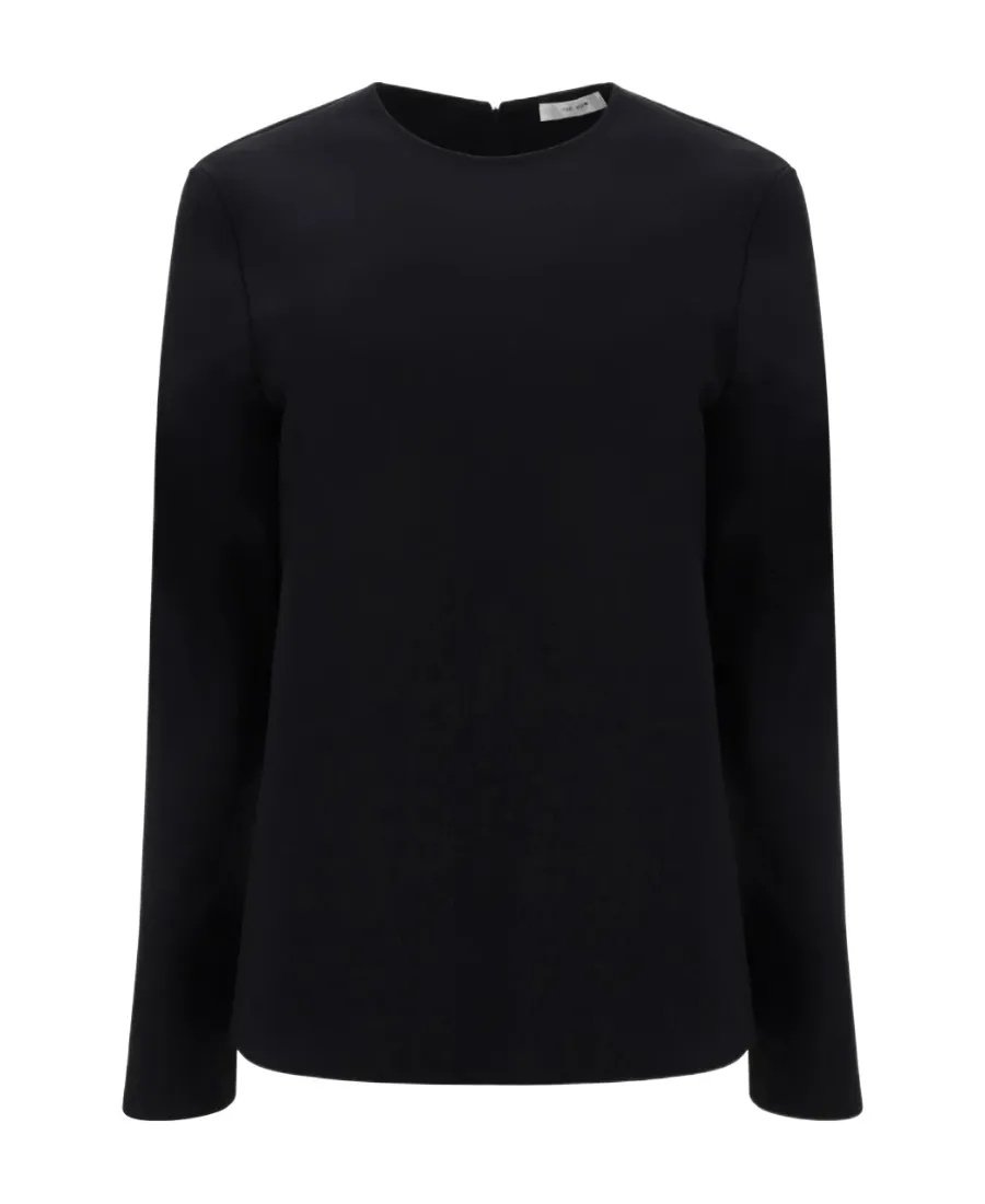 The Row Long-Sleeved Crewneck Top