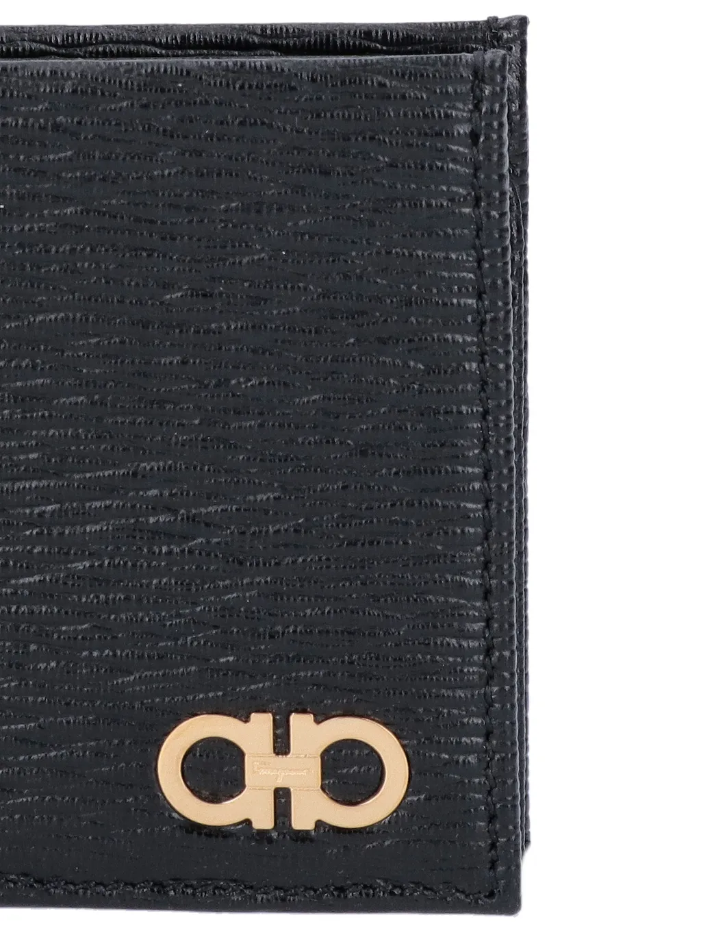 Ferragamo Gancini Plaque Bifold Wallet