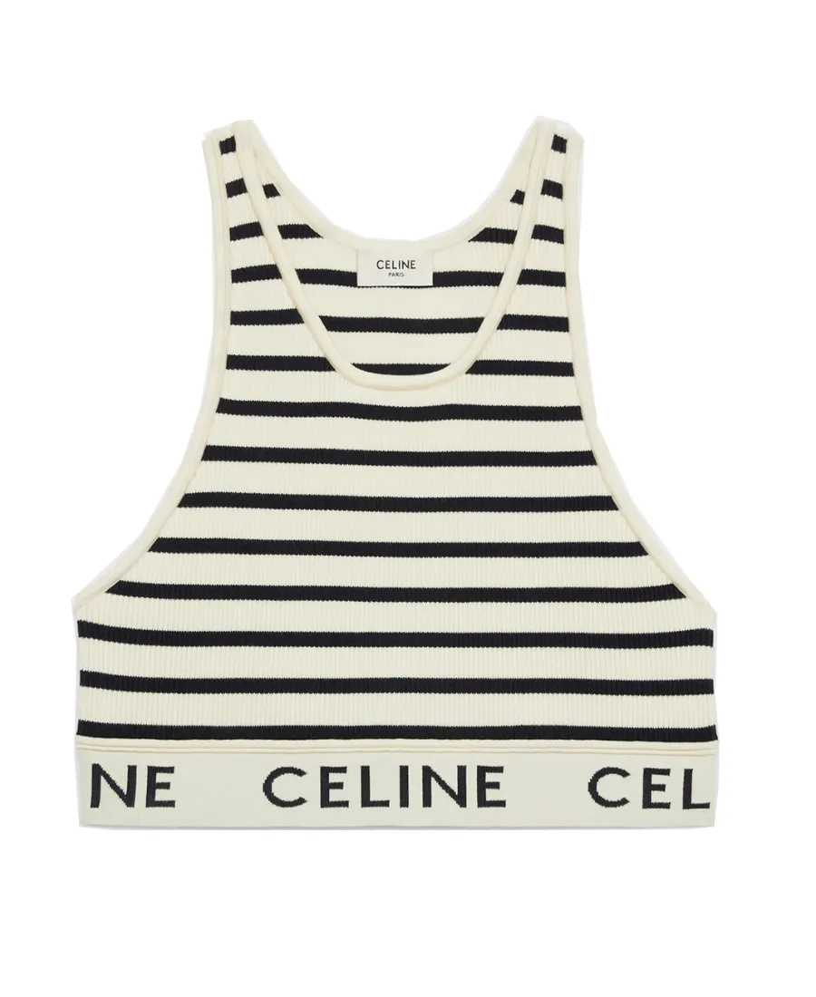 Celine Bra In Athletic Knit
