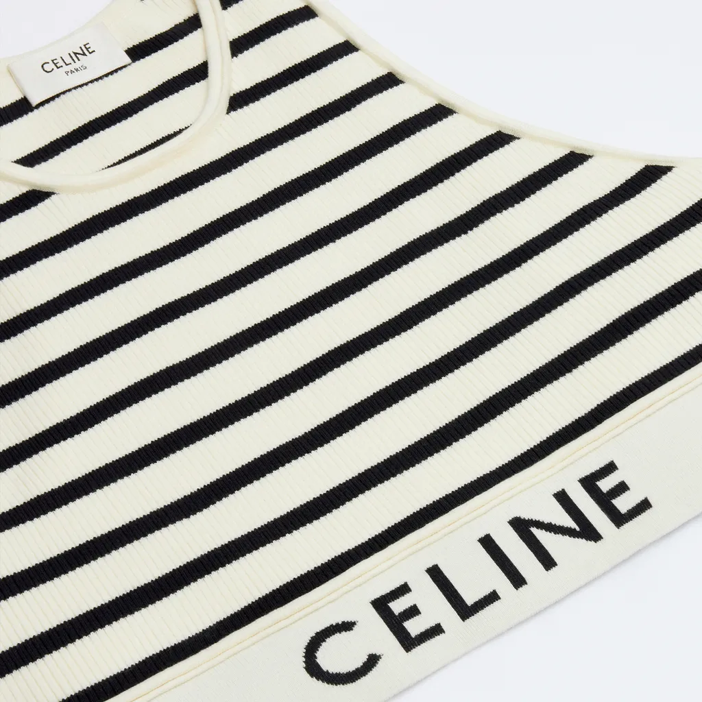 Celine Bra In Athletic Knit