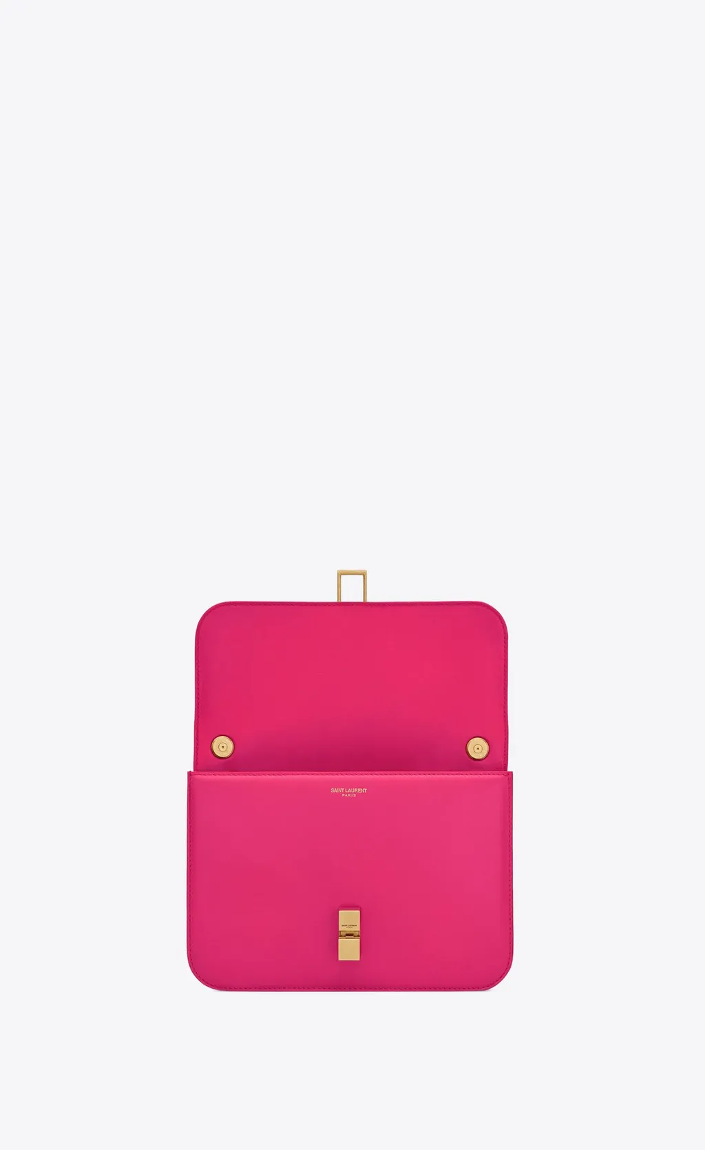 Carré Leather Shoulder Bag