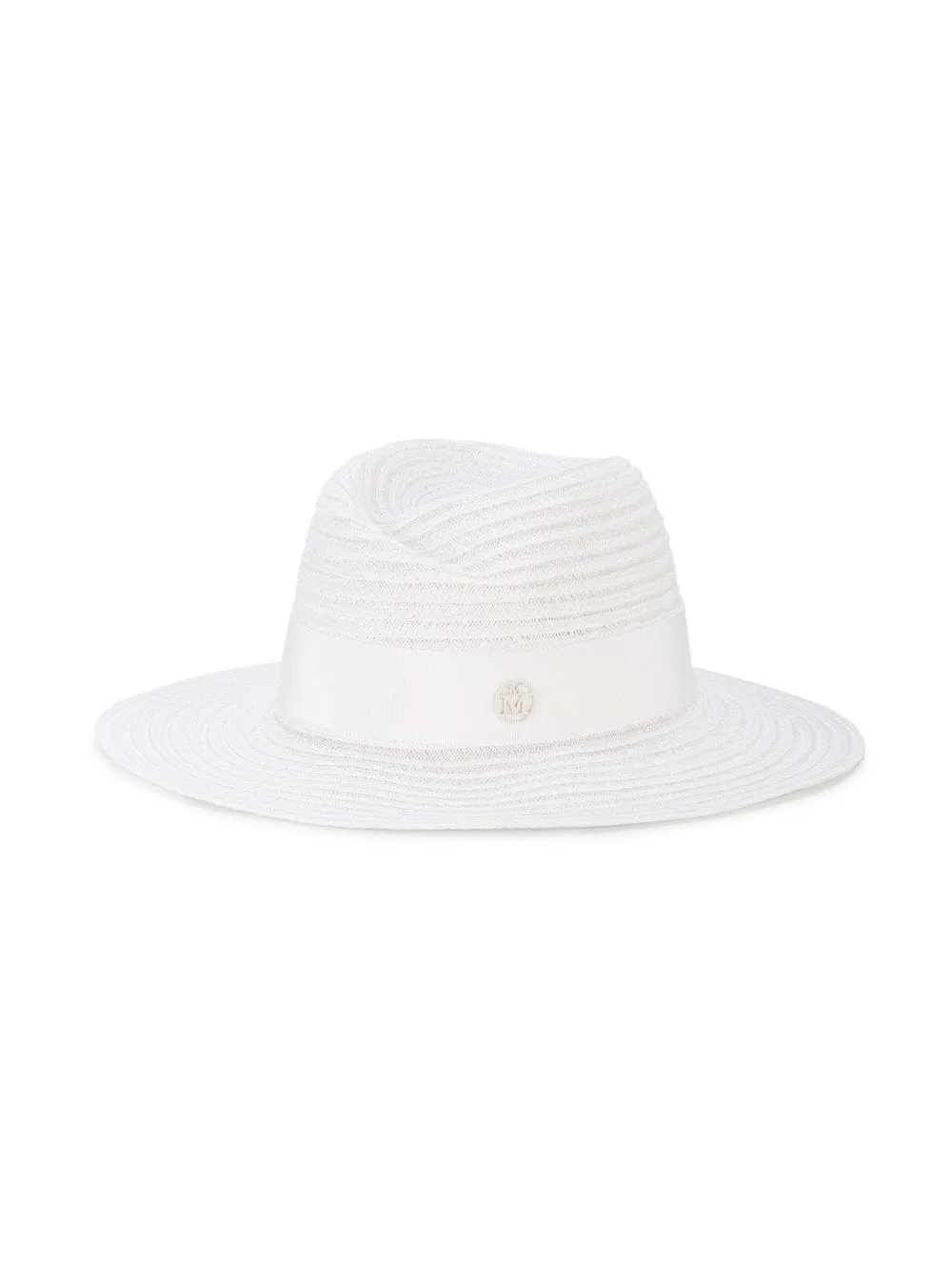 Maison Michel Logo Plaque Virginie Hat