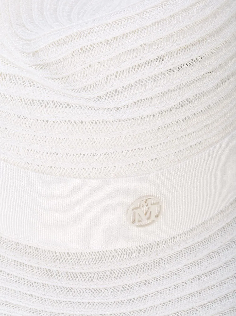 Maison Michel Logo Plaque Virginie Hat
