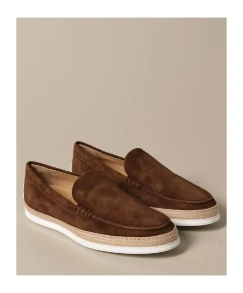 Tod's Almond Toe Slip-On Loafers