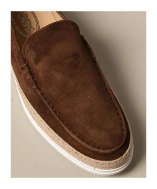 Tod's Almond Toe Slip-On Loafers