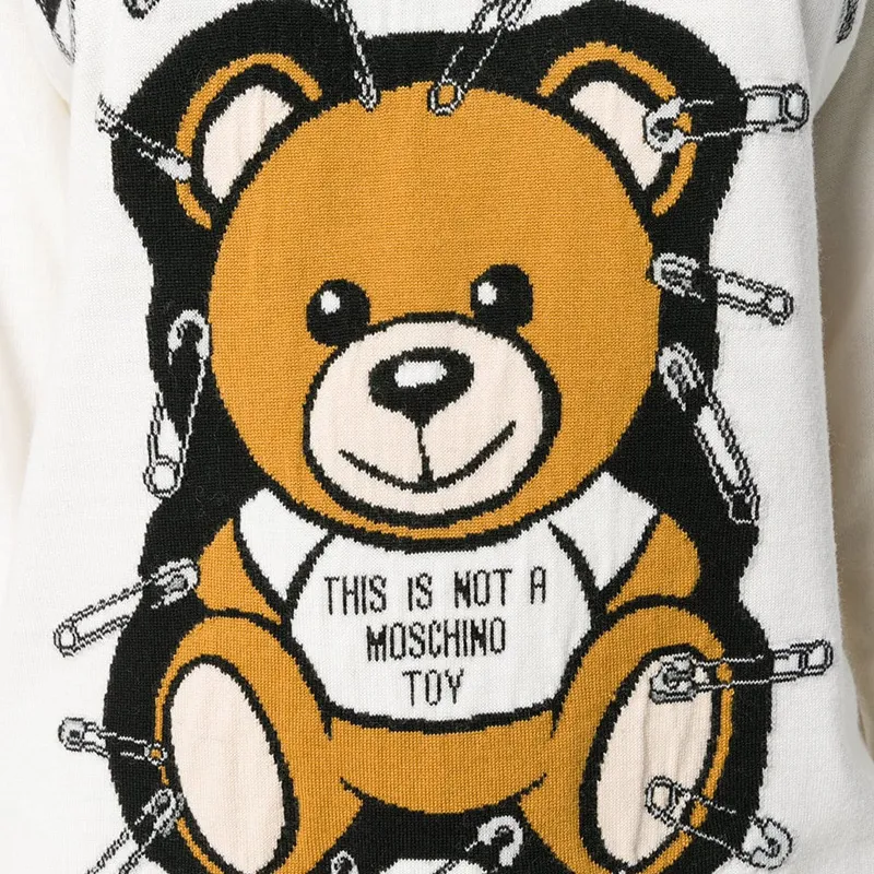 A Teddy Bear Knitted Dress