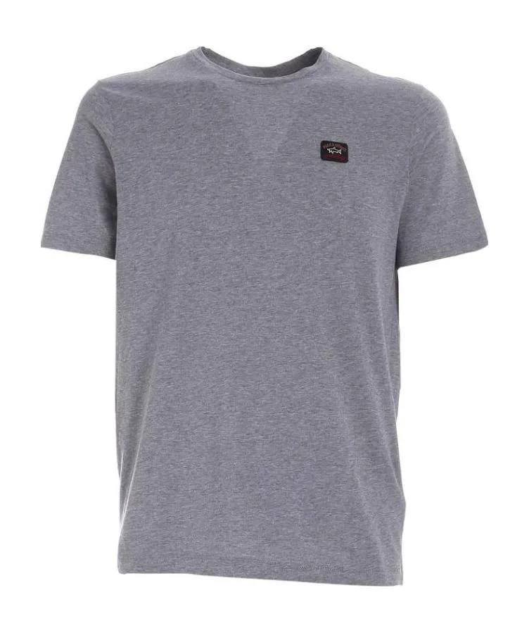 Logo-Patch Cotton T-Shirt