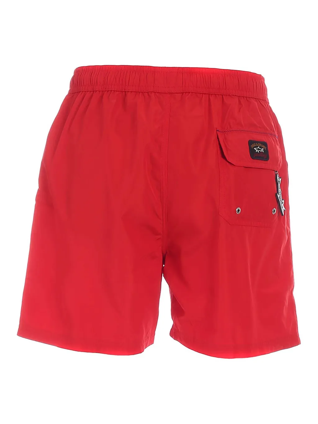 Logo Patch Swim Suit