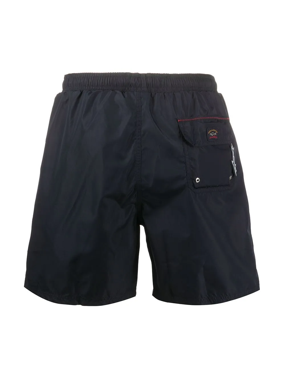 Logo-Patch Drawstring Swim Shorts