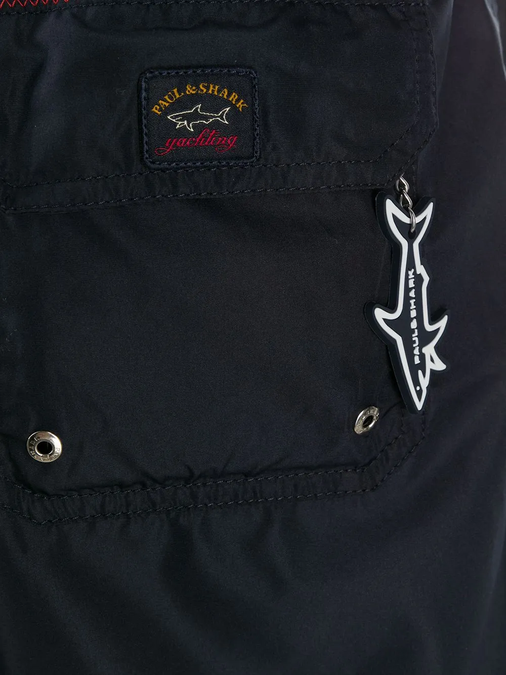 Logo-Patch Drawstring Swim Shorts