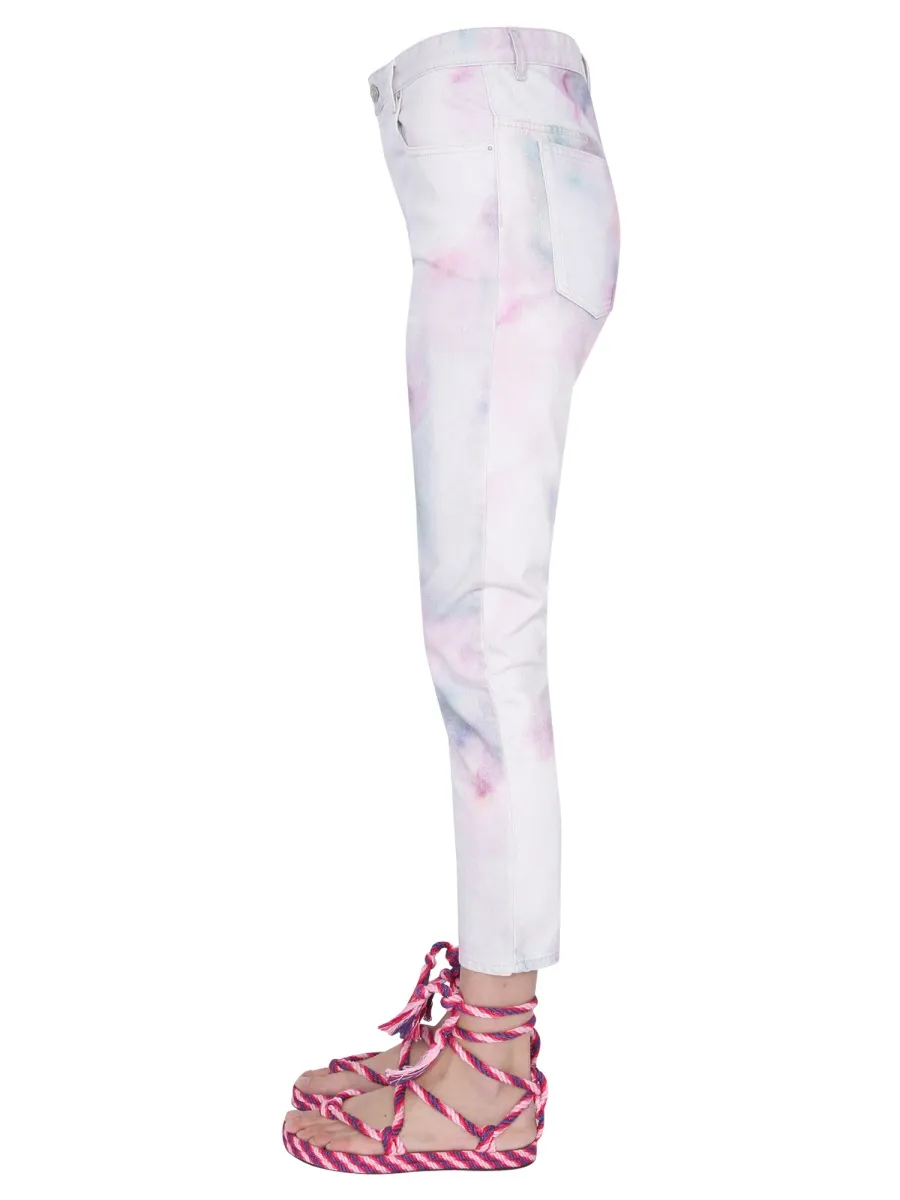 Isabel Marant ÉToile Tie-Dye Effect Jeans