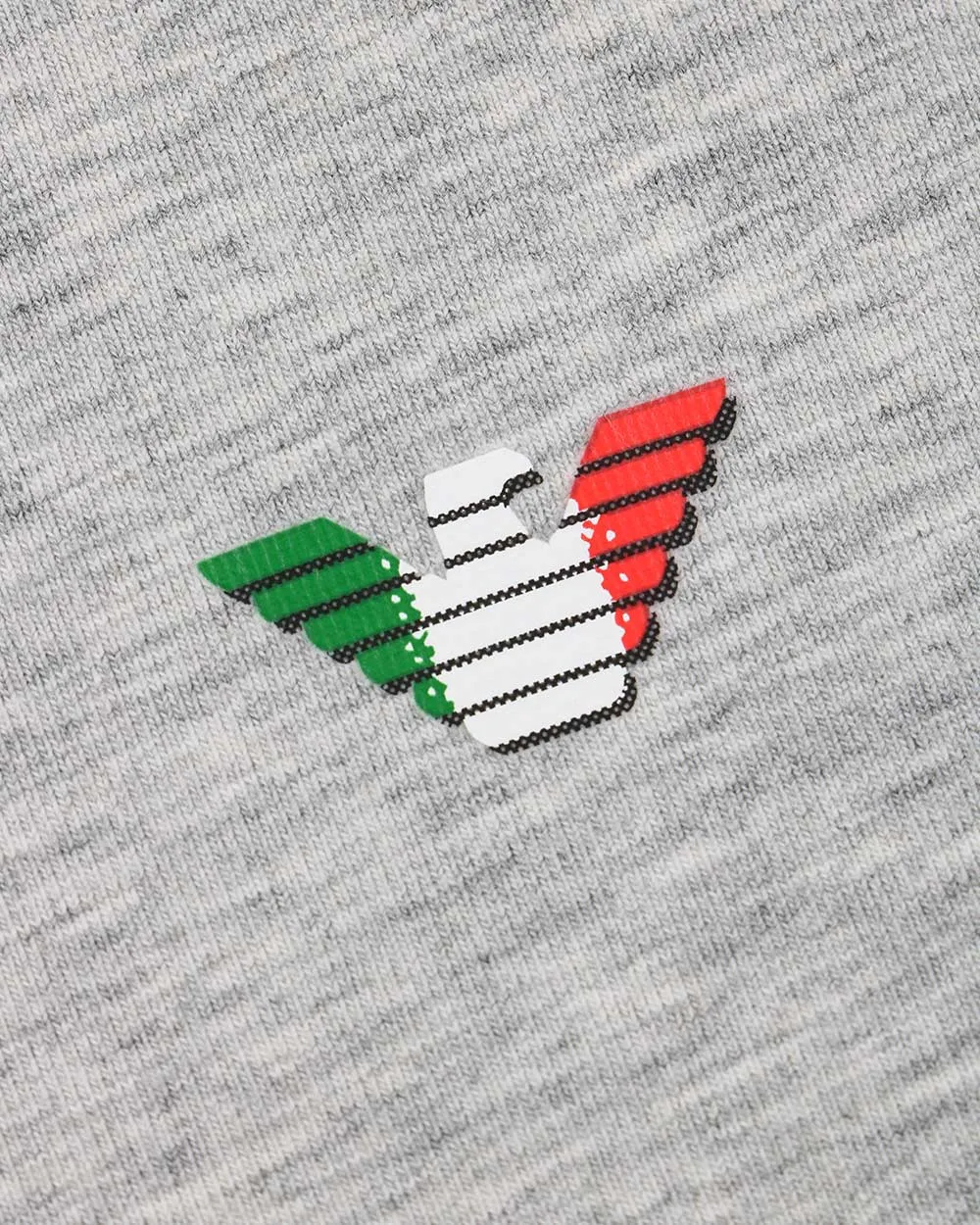 Round Collar Logo T-Shirt