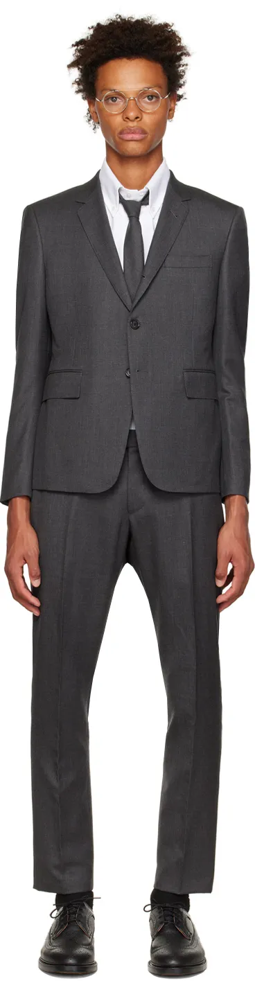 Slim-Cut Single-Breasted Suit