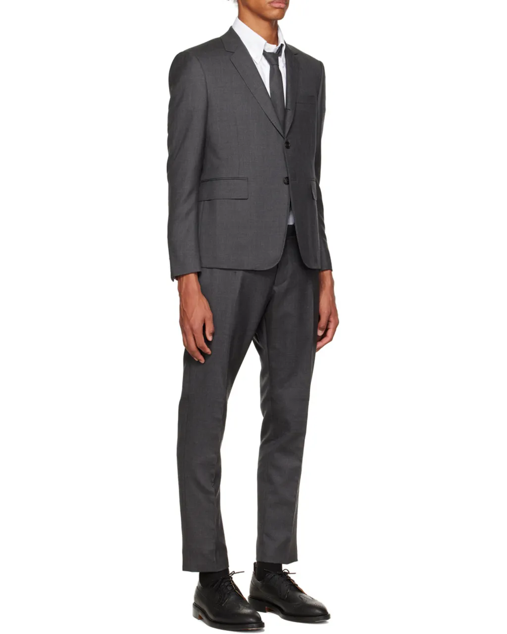 Slim-Cut Single-Breasted Suit