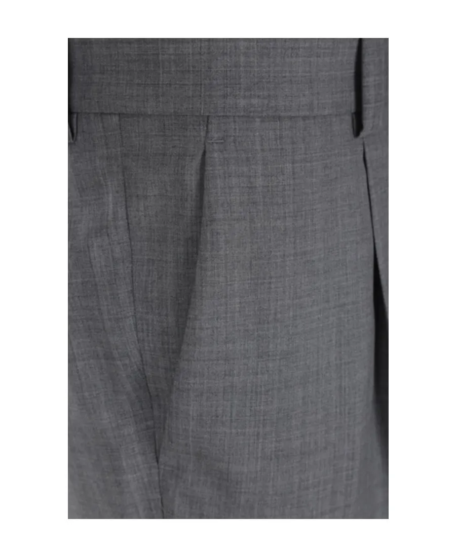 Brunello Cucinelli Mid-Rise Tapered Pants