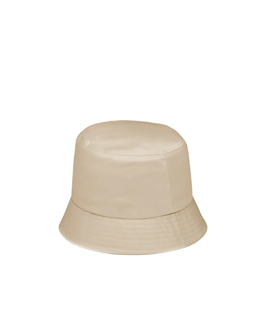 Prada Signature Logo Plaque Bucket Hat
