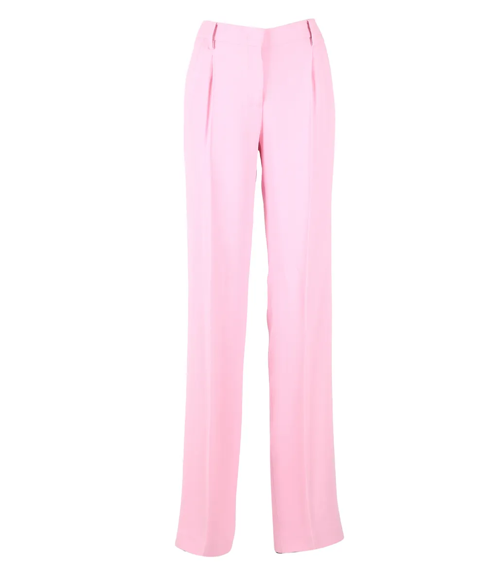 High-Waisted Horn Casual Pants