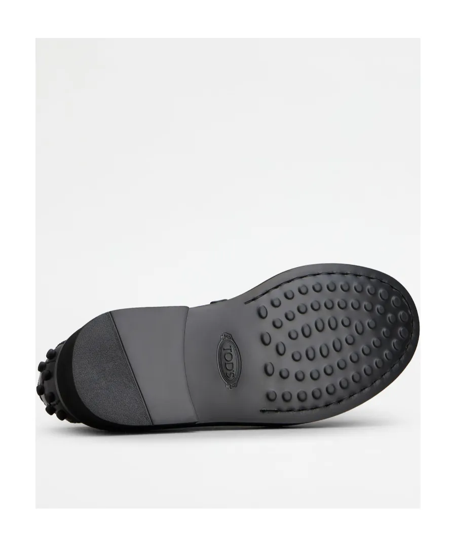 Tod's Penny-Slot Round Toe Loafers