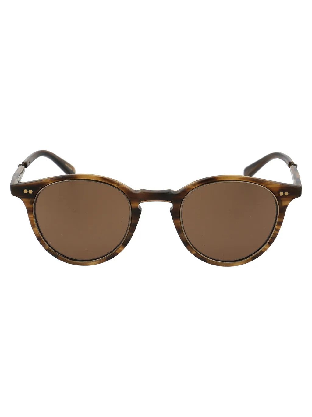 Tortoiseshell Round Frame Sunglasses