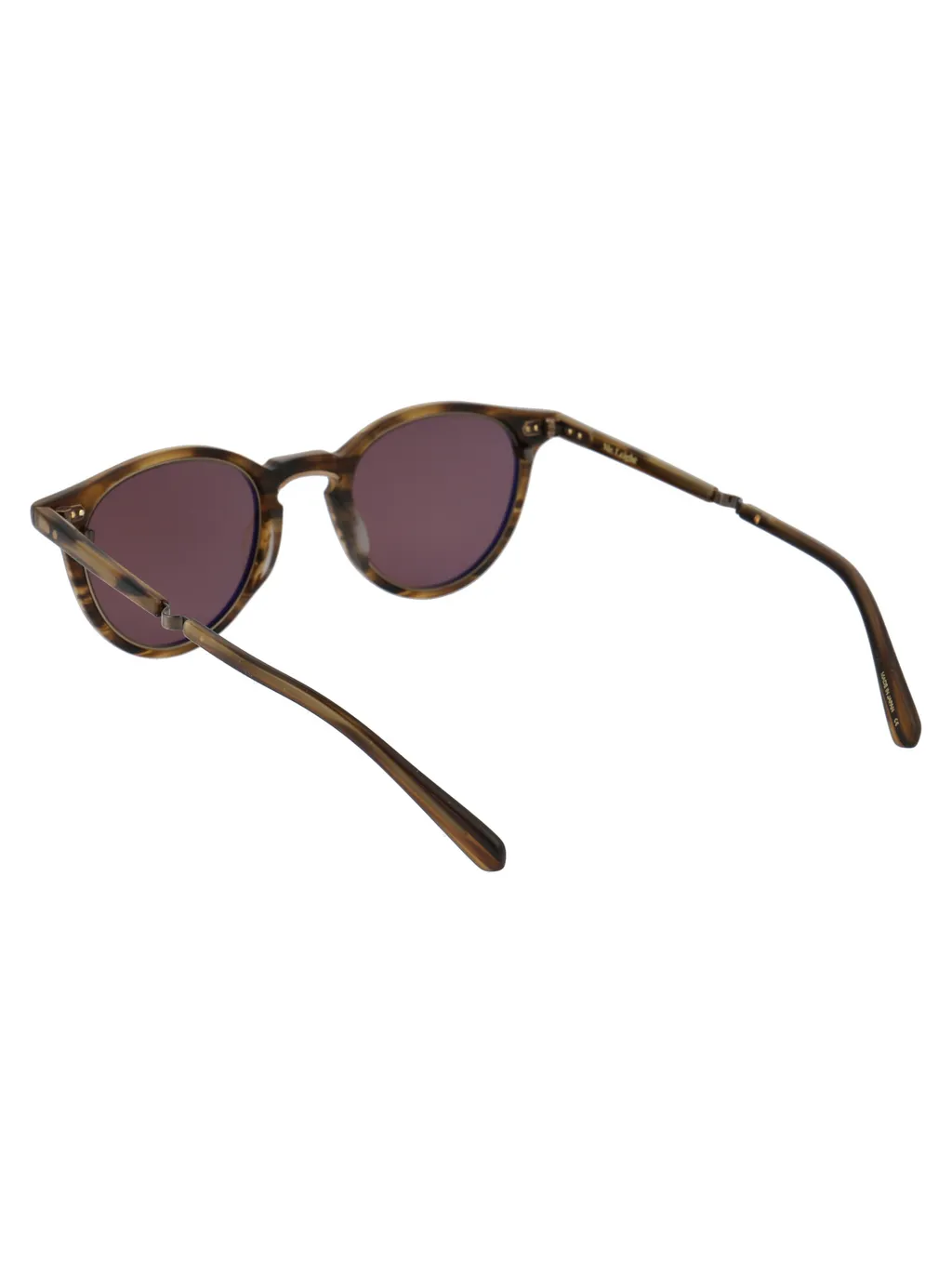 Tortoiseshell Round Frame Sunglasses