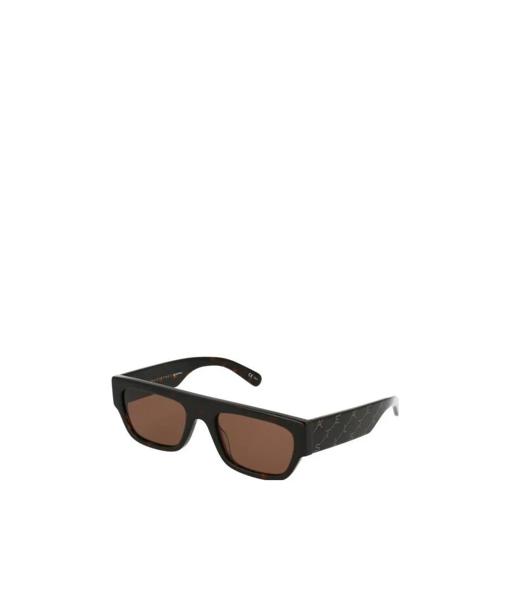 Rectangular-Frame Sunglasses