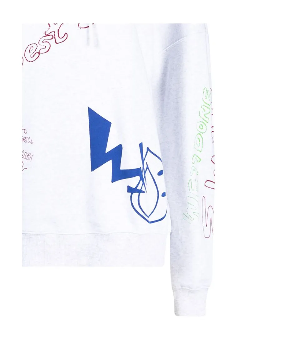 Graffiti Print Hoodie
