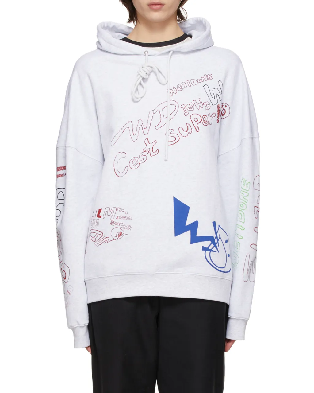 Graffiti Print Hoodie