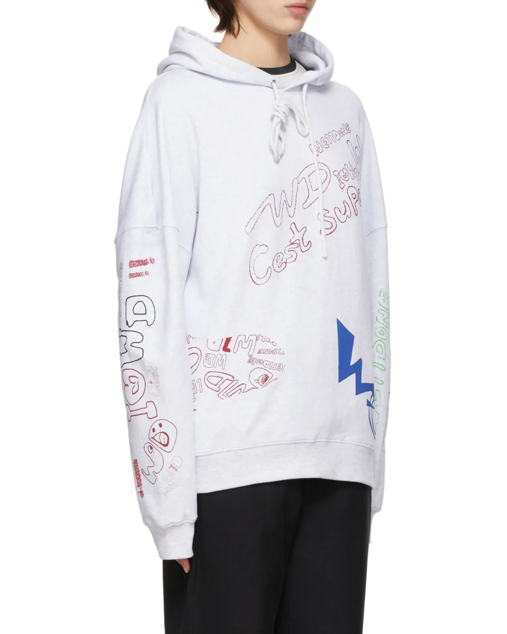 Graffiti Print Hoodie