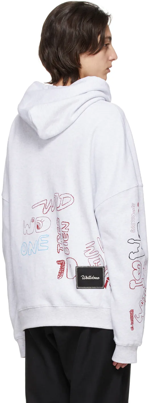 Graffiti Print Hoodie