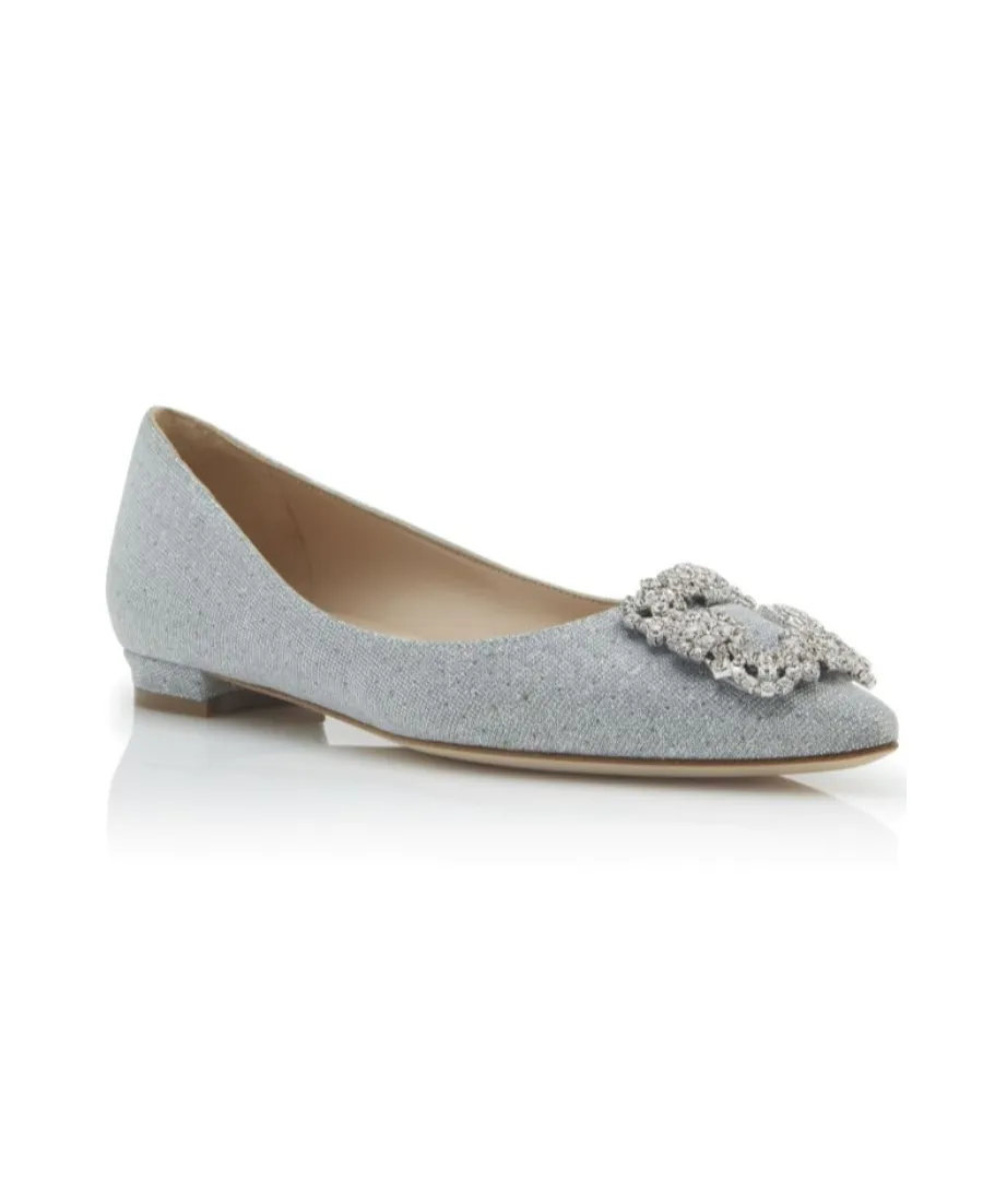 Rhinestone Shiny Flats