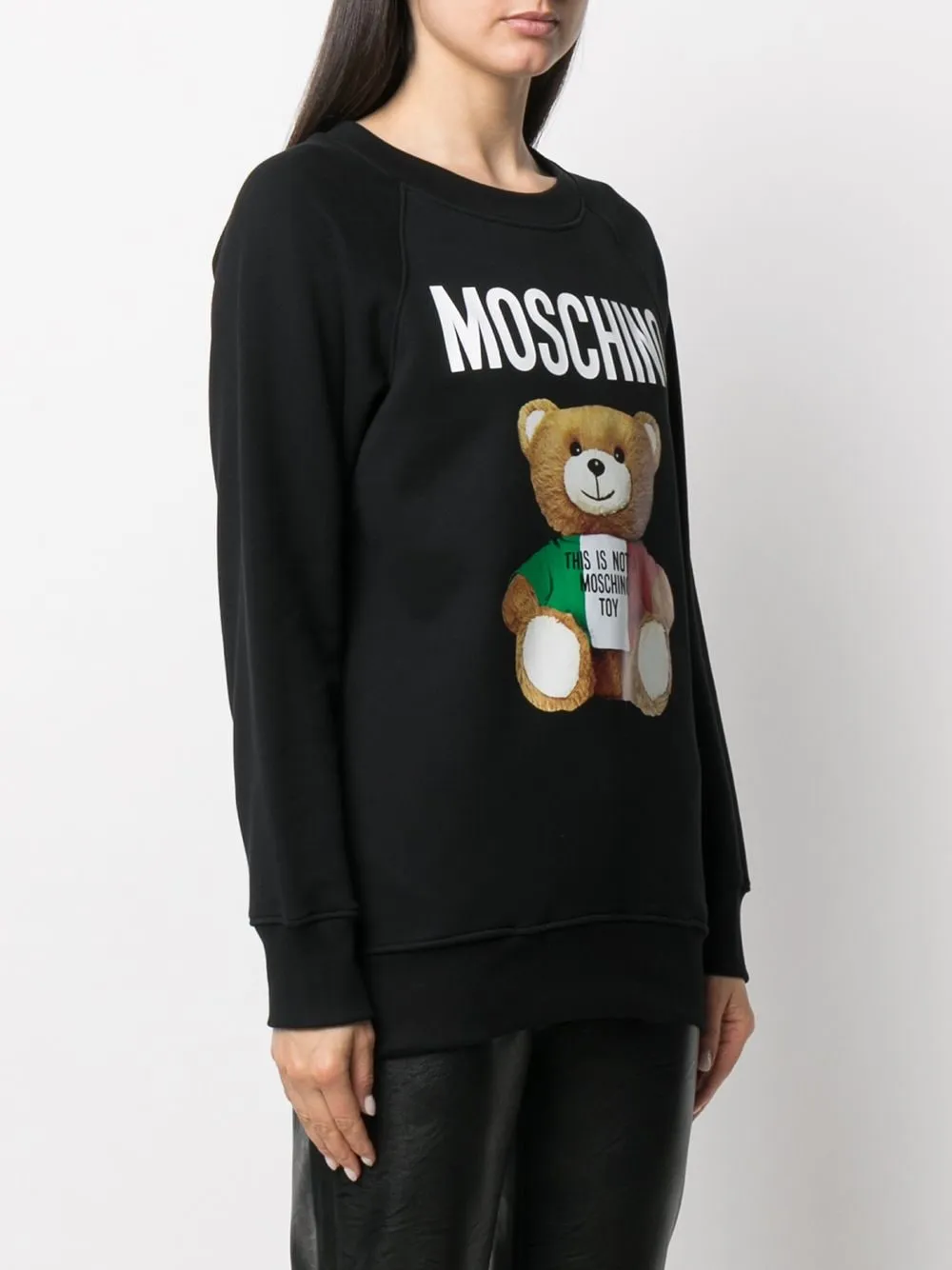 Italian Teddy Bear Crew-Neck Sweatshirt