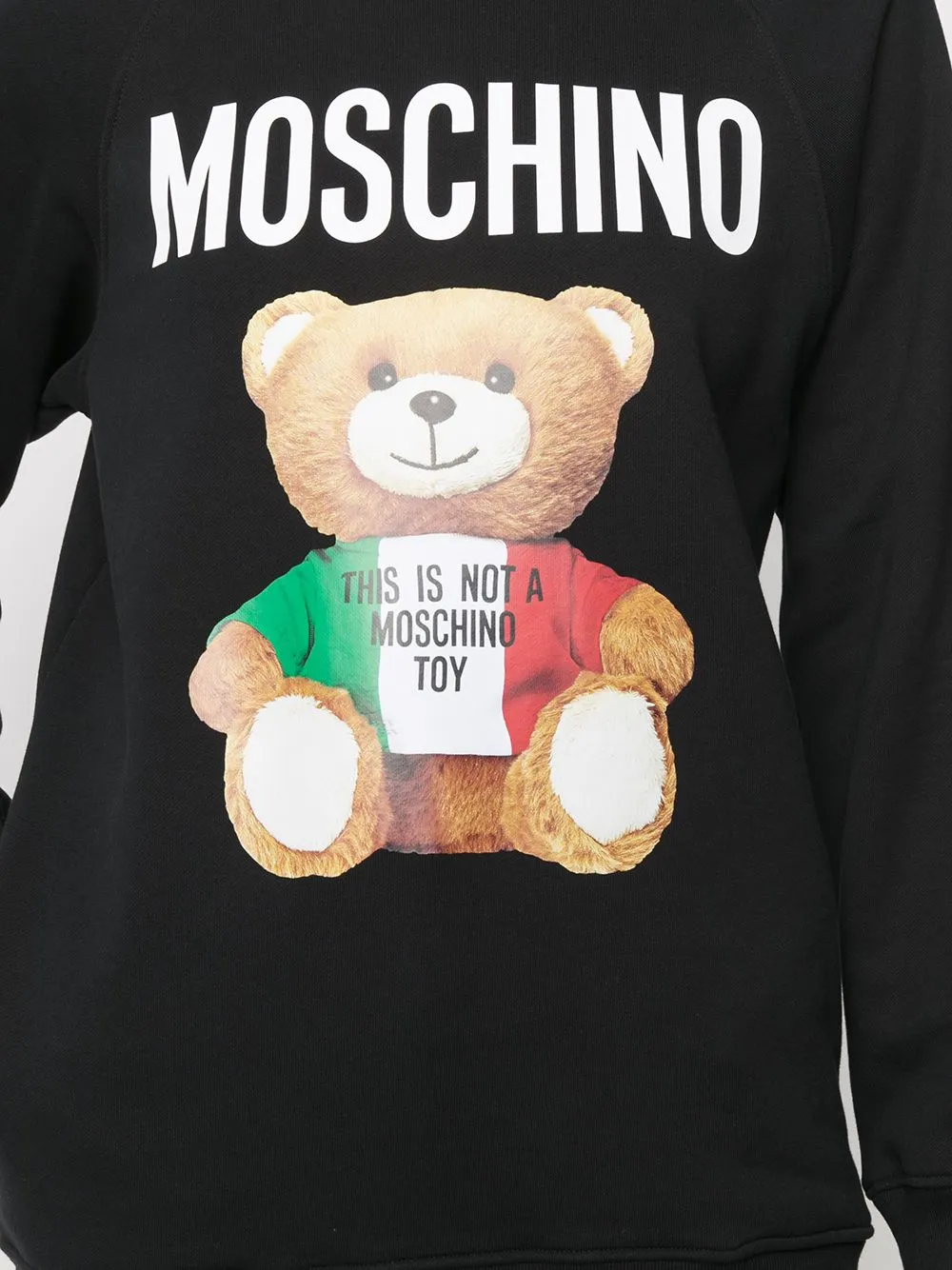 Italian Teddy Bear Crew-Neck Sweatshirt
