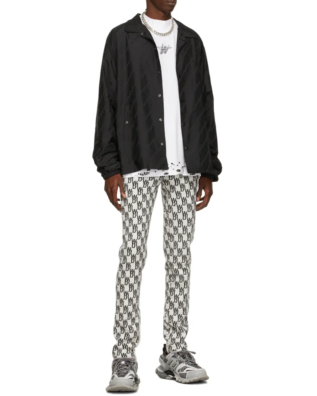 Branded Perforated Sweatshirt