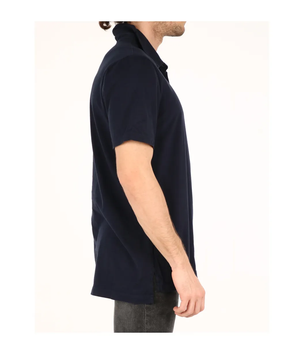 James Perse Button Detailed Short-Sleeved Polo Shirt