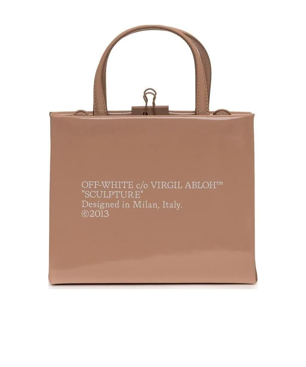 Patent Leather Square-Style Tote